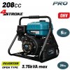BORMANN Pro invertorový benzínový generátor 3,0 kW, otvorené vyhotovenie, 230 V (BGB4035)