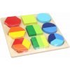 MaDe Dřevěné naučné tvary, 22 × 22 cm
