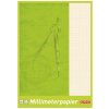 HERLITZ Milimetrový papier Herlitz A4 80g 25 listov