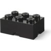 LEGO® úložný box 6 Černá
