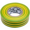 Yato Izolačná páska 19 x 0,13 mm x 20 m zelenožltá