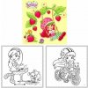 Omaľovánka štvorcová Strawberry