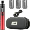 VAPEEE SET Joyetech eGo AIO Eco Friendly 1700mAh - červená zloženie: 1x eGo AIO Eco Friendly + 3x BF SS316 0,60ohm + 1x micro USB kábel + 1x púzdro