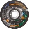 Rhodius 211458 | Rezný a brúsny kotúč 115 x 1,9 x 22,23 mm, XT69 MULTI CROSS, vypuklý