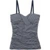 Dámske plavky Regatta Aceana Tankini III Veľkosť: XL / Farba: tmavomodrá/biela