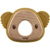 Zopa silikon dřevěné kousátko Koala Mustard Yellow