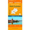 mapa Midi-Pyrénées 1:200 t.