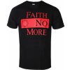 Tričko metal ROCK OFF Faith no More Classic New Logo Star Čierna