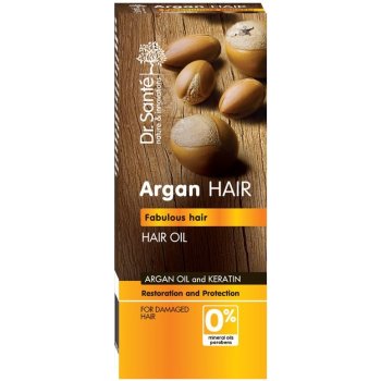 Dr. Santé Arganový olej a keratín vlasový olej pre poškodené vlasy 50 ml