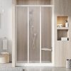 Ravak Supernova - Sprchové dvere trojdielne ASDP3-90, 87-91 cm, biela/sklo Grape 00V701R2ZG