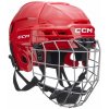 Prilba CCM Tacks 70 Combo Jr Farba: červená