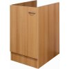 Flex-Well Kuchynská skrinka Nano pod drez, bez drezu, 50 x 82 x 57,1 cm