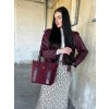 Grosso Bordová kabelka do ruky GS-3791-bordo