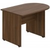 OFFICE PRO s.r.o. HOBIS prídavný stôl jednací oblúk - GP 1200 1, orech