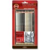 Koh-i-noor pastelky POLYCOLOR 12 ks šedá řada