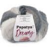 Pletacia priadza Papatya Dreamy 100 g šedá 1ks