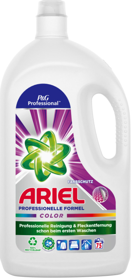 Ariel Professional Colour gél na pranie pre profesionálov 3,75 l 75 PD