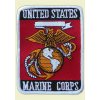 NÁŠIVKA TEXTILNÁ 7,5 x 10,0 cm MARINE CORPS