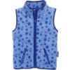 Playshoes Fleecová vesta hviezdičková modrá Veľkosť: 074