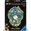 RAVENSBURGER Drevené obrysové puzzle Kukučkové hodiny 300 dielikov
