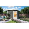 fínska sauna KARIBU MIKKA (27102) terragrau LG3769