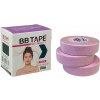 BB Tape Tejp na tvár pruhy 1,7 cm ružová cherry 3 ks