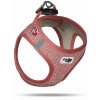 CURLI Postroj pre psov Merino vlna Red M, 6-9kg