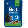Brit Premium Cat kapsička Chicken Slices for Sterilised SET 24x 100 g