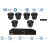 Kamerové sety AHD 6x kamera 1080P s 20m IR a AHD DVR