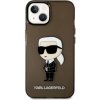 Púzdro Karl Lagerfeld IML Ikonik NFT iPhone 14 Plus čierne