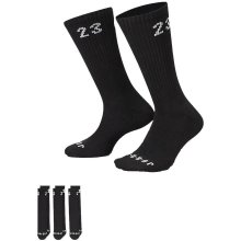 Jordan ponožky Essential Crew 3 Pack Socks da5718-010 Black