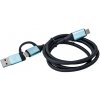 i-tec kábel USB-C na USB-C s integrovanou redukciou USB-A/3.0 C31USBCACBL