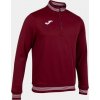 Joma Pánska mikina CAMPUS III SWEATSHIRT 1/2 ZIPPER BURGUNDY Veľkosť: XXL