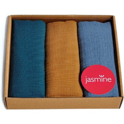 Jasmine Mušelínové Box Lux 6 60x80 cm 3 ks