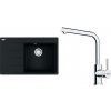 Franke SET G250 O 114.0700.685 - Set drez CNG 611-78 TL/7 onyx + batéria FS 3230.031 chróm
