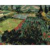 ZUTY Maľovanie podľa čísel - POLE S MAKMI (VINCENT VAN GOGH) Rámovanie: vypnuté plátno na rám, Rozmer: 80x100 cm