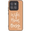 Picasee silikonový černý obal pro Xiaomi 14 - Boss Mama