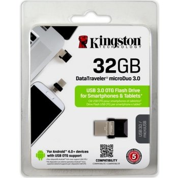 Kingston DataTraveler 32GB OTG DTDUO3/32GB