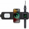 Mophie 3v1 cestovná nabíjačka s MagSafe - čierna