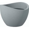 Scheurich Kvetináč Wave Globe 30 cm Stony Grey