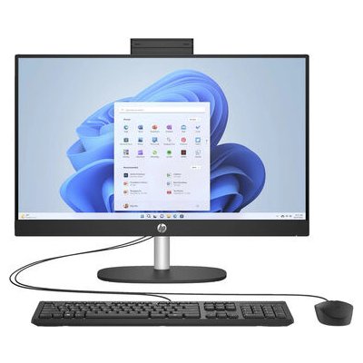 HP 24-cr0004nc AiO čierna / 24 FHD / AMD Ryzen 7 7730U 2.0GHz / 16GB / 1TB SSD / Intel Iris Xe / W11H (8E4M9EA)