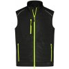 James&Nicholson Pánska softshellová vesta JN1822 Black XL