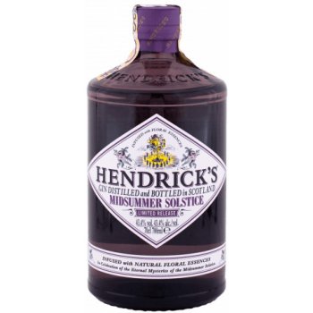 Hendrick's Gin Midsummer Solstice 43,4% 0,7 l (čistá fľaša)