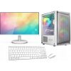 Herný PC zostava WHITE Gaming Core i5 12400F RTX 4060 16GB SSD 1TB WIFI W11 24
