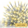 EMOS D4CW02 vianočná reťaz - cencúle CLASSIC 300 LED 5m 6W teplá biela, IP44, farba drôtu - transparentná, časovač, diaľkový ovládač, adaptér