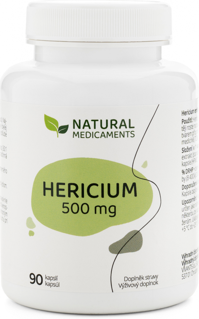 Natural Medicaments Hericium 500 mg 90 kapsúl