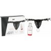 Intt Brazilian Black Panty With Pearls And Lubricant Gel 50 ml