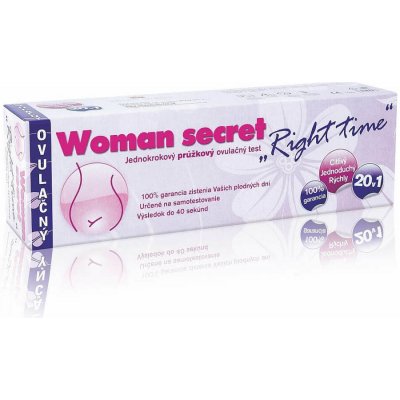 IMPERIAL VITAMINS Woman secret ovulačný test "Right time" 20v1