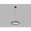 LED2 3274853D Závesné svietidlo MOON 40 LED 30+6W, 3000K/4000K, 2800lm, IP20, čierna, DALI/PUSH