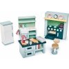 Drevený nábytok do kuchynky Dovetail Kitchen Set Tender Leaf Toys 6-dielna súprava s komplet vybavením a doplnkami